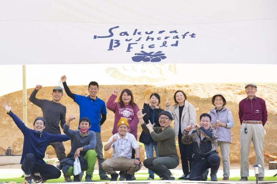 Sakura Bushcraft Field 始動します! 掲載画像